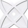 thumbnail image 1 of 34"OD x 4"ID x 11 3/4"C x 1"P Titus Architectural Grade PVC Contemporary Ceiling Medallion, 1 of 11