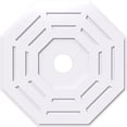 thumbnail image 1 of 34"OD x 5"ID x 13 1/2"C x 1"P Westin Architectural Grade PVC Contemporary Ceiling Medallion, 1 of 11