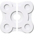 thumbnail image 1 of 34"OD x 6"ID x 11 3/4"C x 1"P Luna Architectural Grade PVC Contemporary Ceiling Medallion, Two Piece, 1 of 11