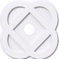 thumbnail image 1 of 34"OD x 6"ID x 13 1/2"C x 1"P Charlotte Architectural Grade PVC Contemporary Ceiling Medallion, 1 of 11