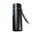 thumbnail image 1 of 34 OZ Water Bottle Double Wall Insulated vacuum Thermal Bottle Large Capacity with Cup and Rope Stainless steel Coffee Water Bottles for Hot and Cold Drink Water Flask, 1000ML, 1 of 7