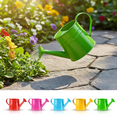 thumbnail image 1 of 34 Oz Watering Can Metal Long Spout Kettle Galvanized Steel Pot with Ergonomic Handle for Indoor Outdoor House Garden Plants Blue, 1 of 3