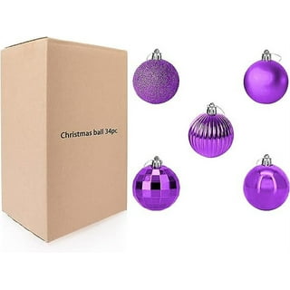  Purple Christmas Ornaments-300 Piece- Glass Christmas Ornaments-Purple  Christmas Decorations-Vintage Purple Christmas Tree Ornaments-Christmas  Tree Decorations-Mini Ornaments-Purple Christmas Balls : Home & Kitchen