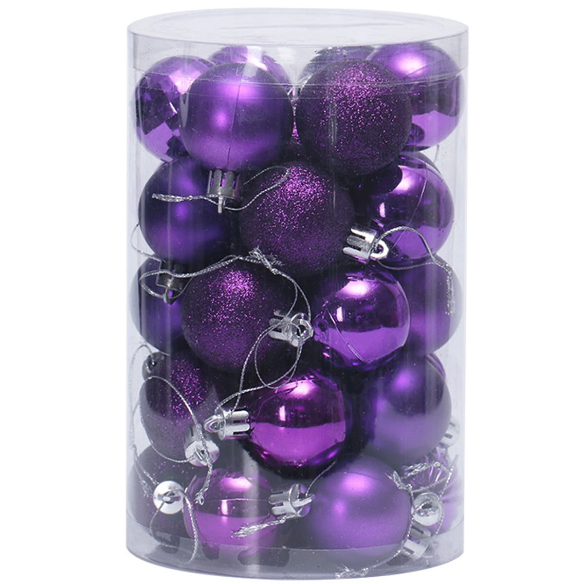 34 PCS Christmas Balls Ornaments Christmas Ball Set 4cm/1.57in