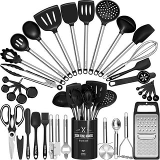 Silicone Cooking Utensil Set, Umite Chef Kitchen Utensils 15pcs Cooking  Utensils Set Non-stick Silic…See more Silicone Cooking Utensil Set, Umite  Chef