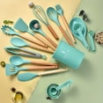 thumbnail image 1 of 34-Piece Essential Silicone Kitchen Utensil Set - Non-Stick, Heat-Resistant, Easy-Clean, Safe Cooking Tools & Stylish Gadgets, 1 of 10