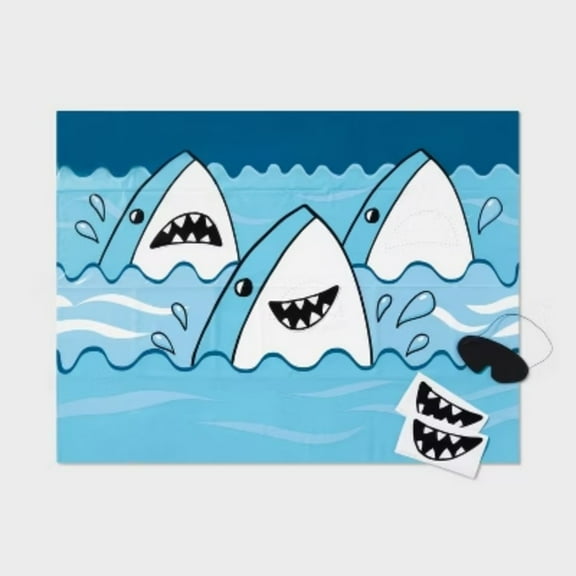 "Pin The Teeth" On the Shark Game - Spritz