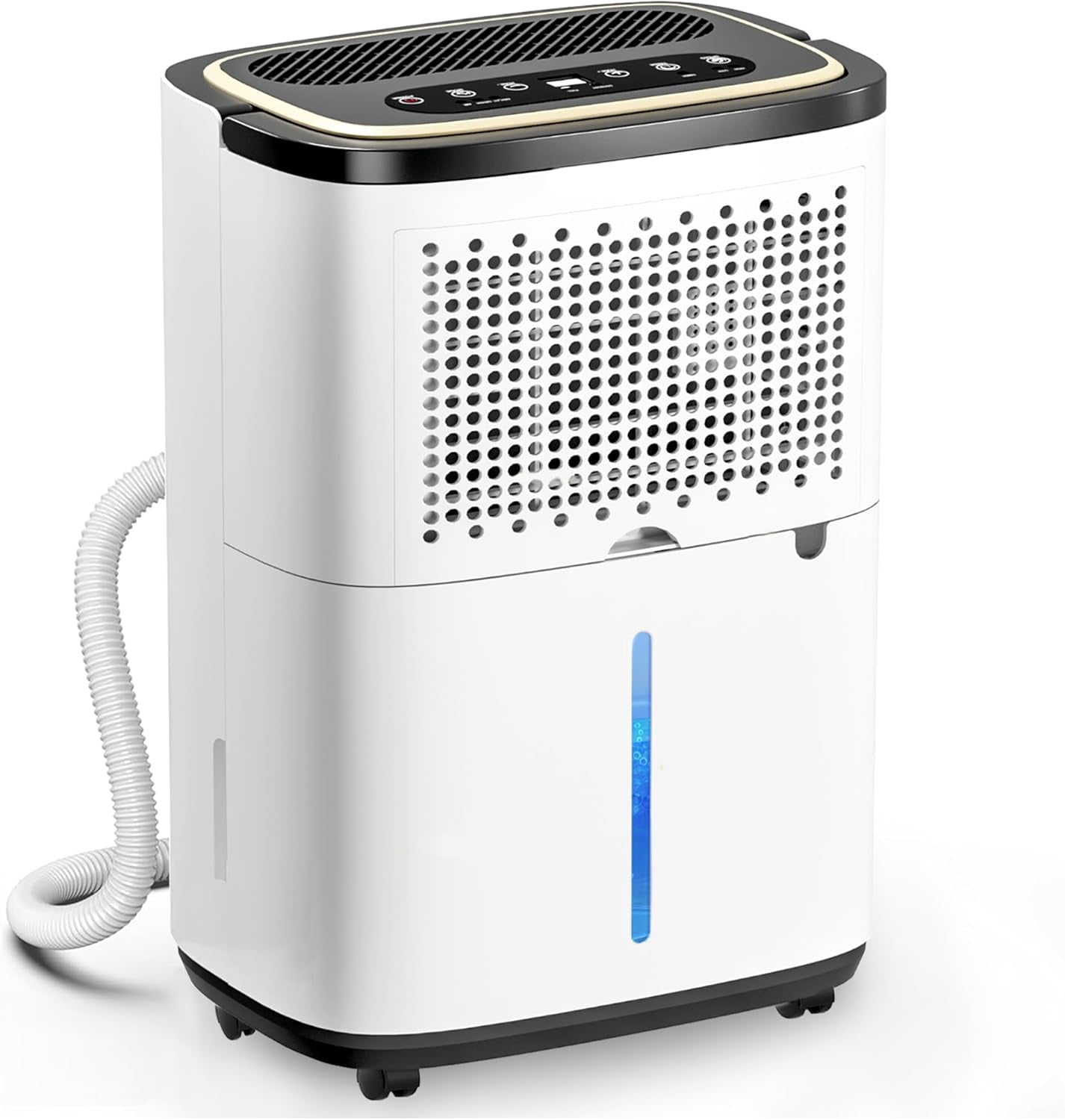 34 Pint Dehumidifier- 3000 Sq. Ft. Large Basement Dehumidifiers with ...