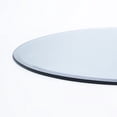 thumbnail image 1 of 34" Round Clear Tempered Glass Table Top By Spancraft Glass, 1 of 6