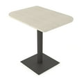 thumbnail image 1 of 34" Small Dou Bistro Height Table Double Metal Base Bar Table, 1 of 5