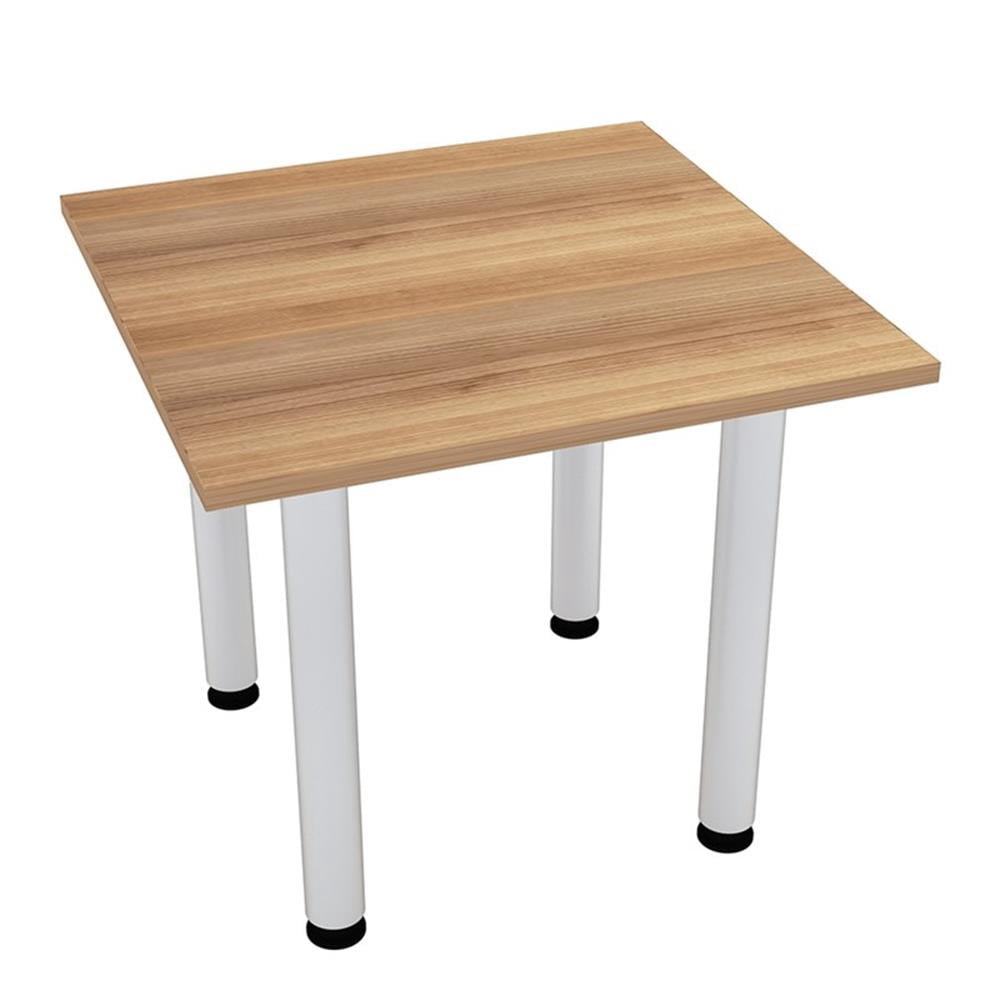 Small Square Conference Table 34 Small Square Conference Table Post Legs Engineered Wood Driftwood ...