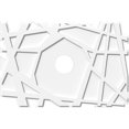 thumbnail image 1 of 34"W x 22 5/8"H x 5"ID x 12"C x 1"P Novo Architectural Grade PVC Contemporary Ceiling Medallion, 1 of 11