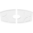 thumbnail image 1 of 34"W x 22 5/8"H x 7"ID x 18 1/4"C x 1"P Kailey Architectural Grade PVC Contemporary Ceiling Medallion, Two Piece, 1 of 7