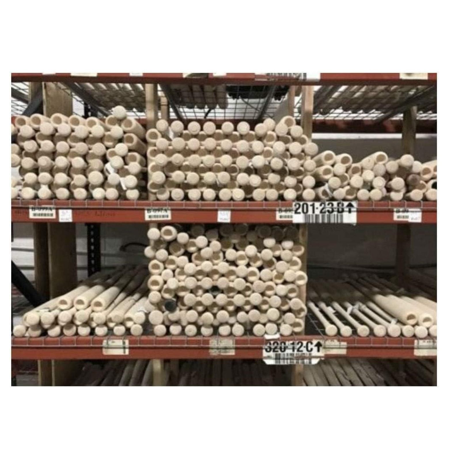 34" Wooden Blem Baseball Bats (Sold in Bundles of 9)