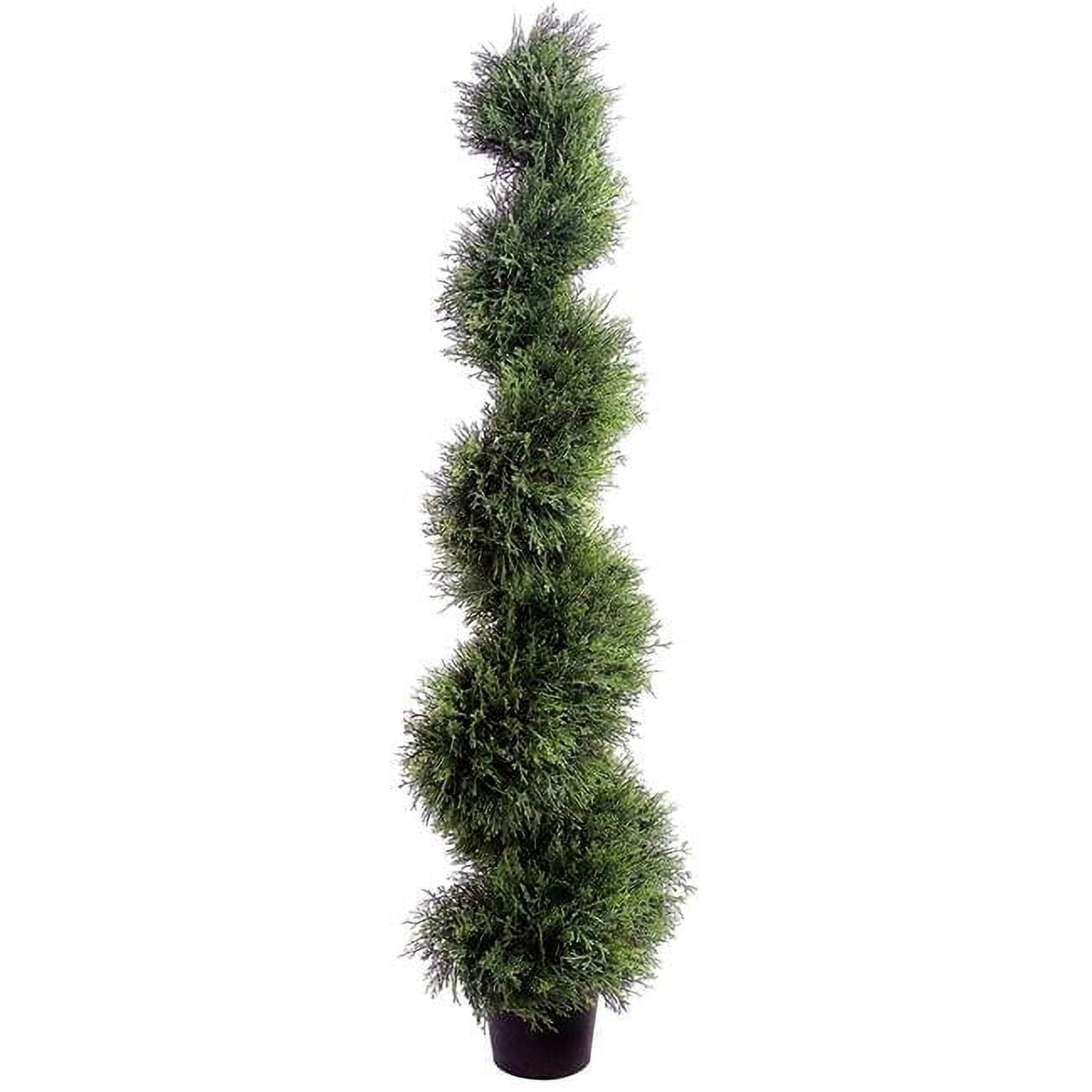 The Coupon deal of  34 in. Cedar Sapling Potted, Green