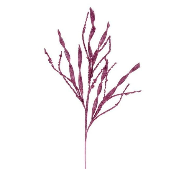 34 in. Pink Wavy & Spiral Glitter Spray, 6 Piece - Pack of 36