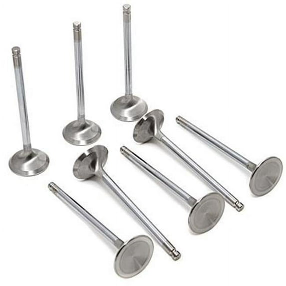 34 mm Head Single Chrome Polished Intake Valve for 1996-2006 P-D Mitsubishi 4G63T Evo 1-9