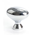 thumbnail image 1 of 34 mm Oval Advantage Plus 3 Knob - Polished Chrome, 1 of 1