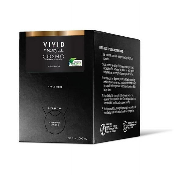 34 oz Solution Norvell Ultra Vivid Cosmo Sunless Everfresh Box
