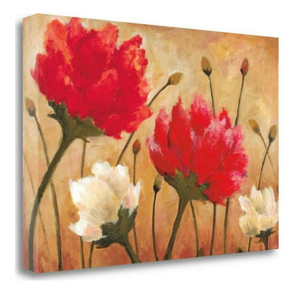 34" x 23" Dance by Wani Pasion - Print On Gallery Wrap Canvas Fabric Multi-Color