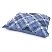 34" x 26" Enrych GreenSpring Plaid Bed