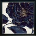 thumbnail image 1 of 34 x 34 in. Indigo Garden Bloom II Framed Art Print, 1 of 1