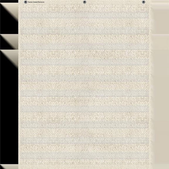 34 x 44 in. Woven 10 Pocket Chart
