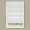 thumbnail image 1 of 34 x 64 in. Cordless GII Madera Falsa 2 in. Faux Wood Plantation Blind - White, 1 of 1