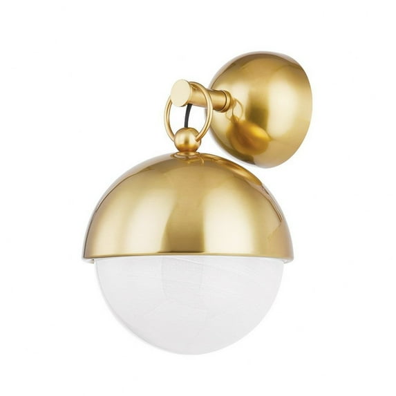 340-01-VPB-Corbett Lighting-Althea - 1 Light Wall Sconce-13.5 Inches Tall and 8.75 Inches Wide