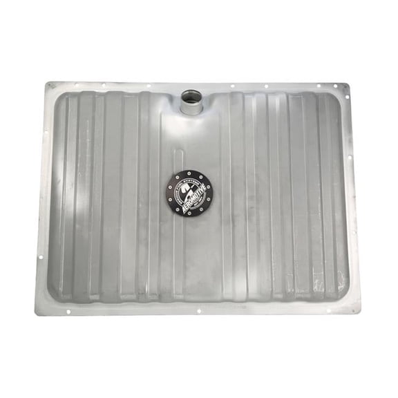 340 lph Pump Stealth Gen-2 Fuel Tank with 6AN Male Outlet & 6AN Male Return Sending Unit for 1969-1970 Ford Mustang, Silver