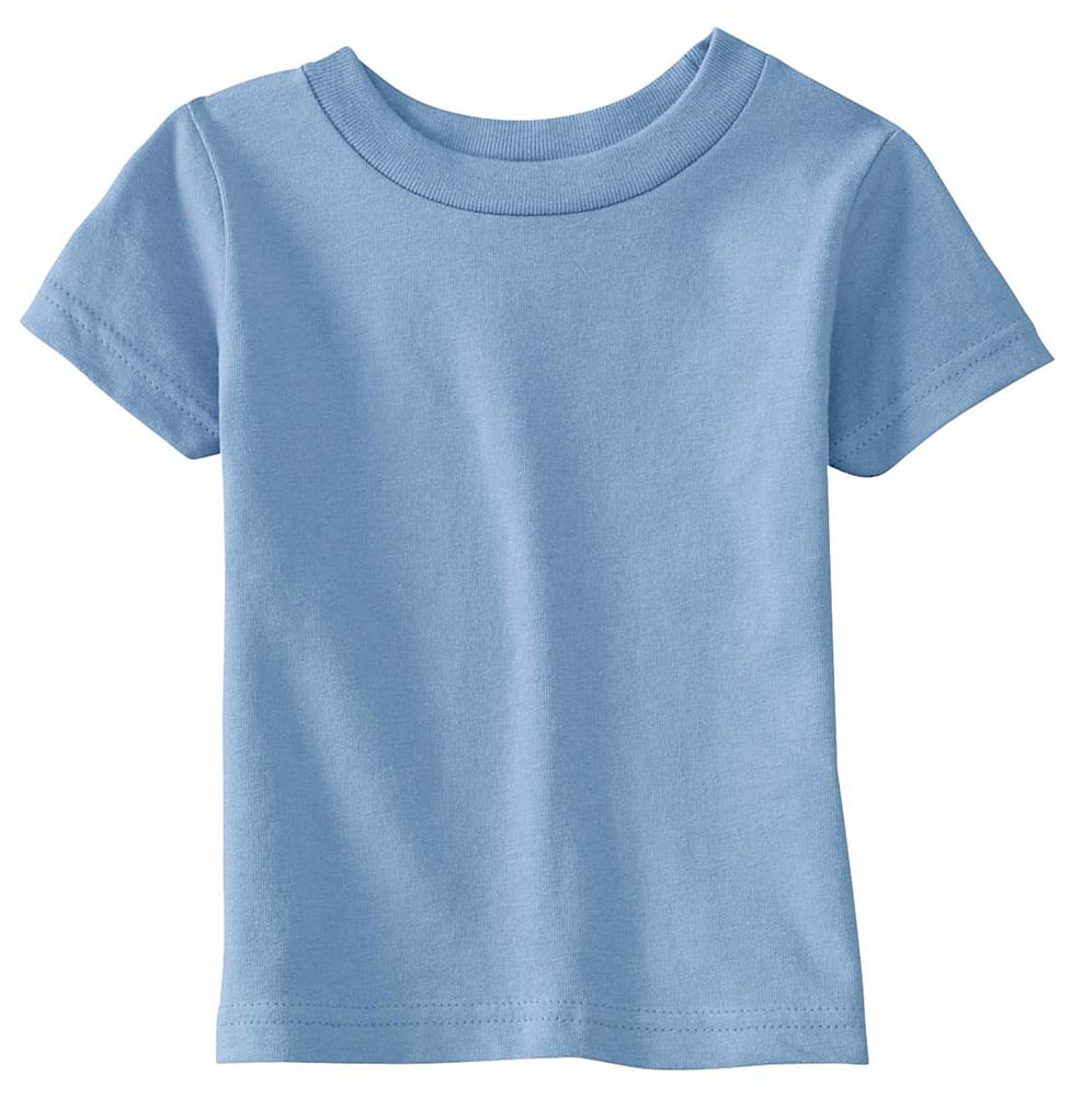3401 Baby T-Shirt - Light Blue - 18 Months - Walmart.com
