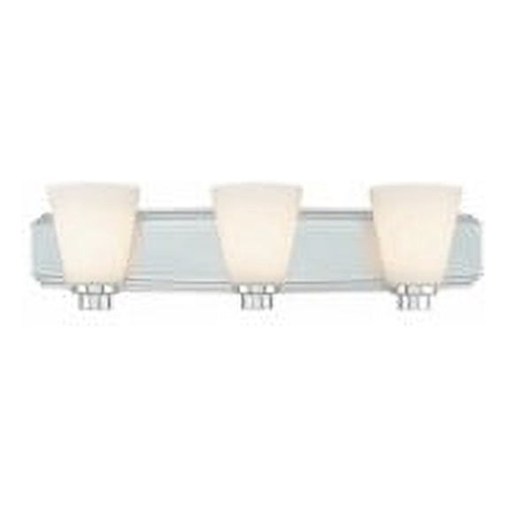 3403-09-Dolan Lighting-Southport 3-Light Bath Bar-Satin Nickel Finish