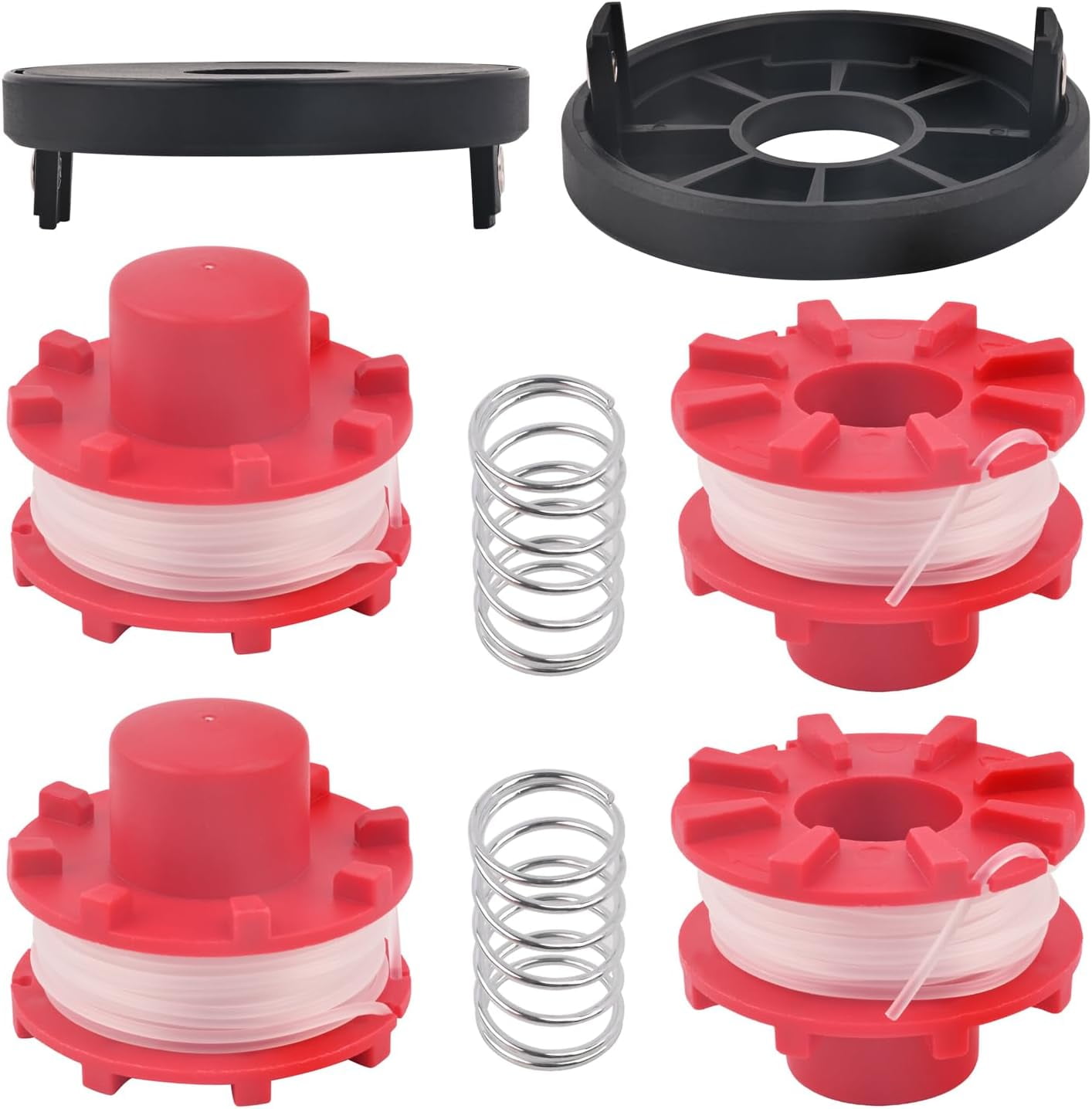 3405096 Spools and Spool Caps with Spring for Einhell String Trimmer CE ...