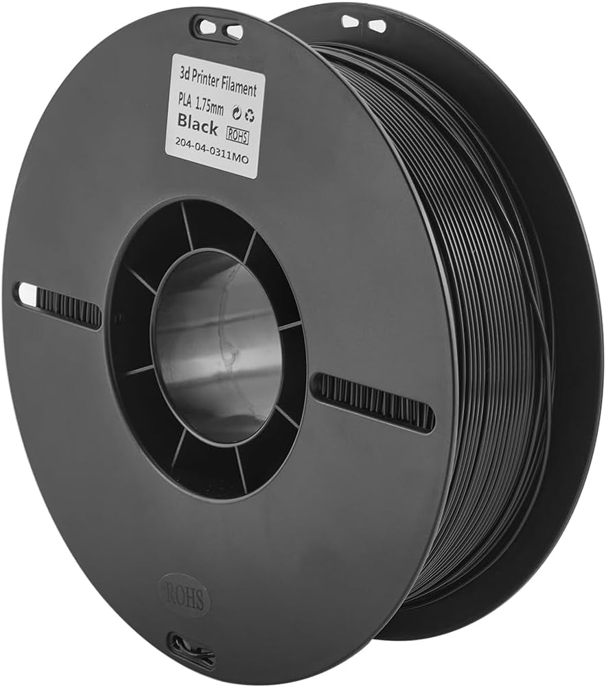 340M 3D Printing Pen Filament PLA Refills for 3D Pens Black 1.75mm