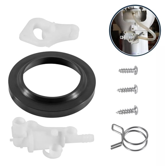 34100 RV/Camper Toilet Water Valve Kit for Thetford Aqua-Magic Style Lite/Plus