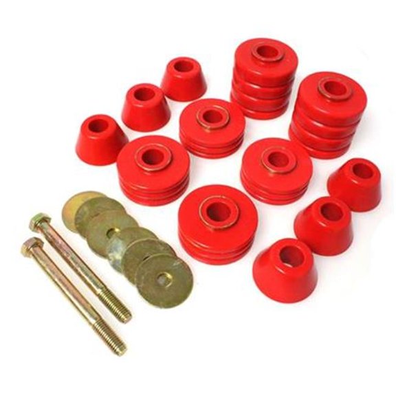 34103R Body Cab Mount Set - Red