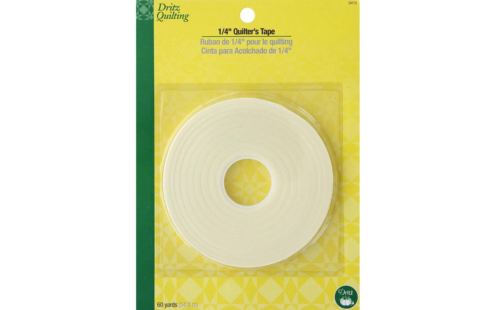 3412 DRITZ QUILTING 1 4 QUILTER S TAPE 60YD