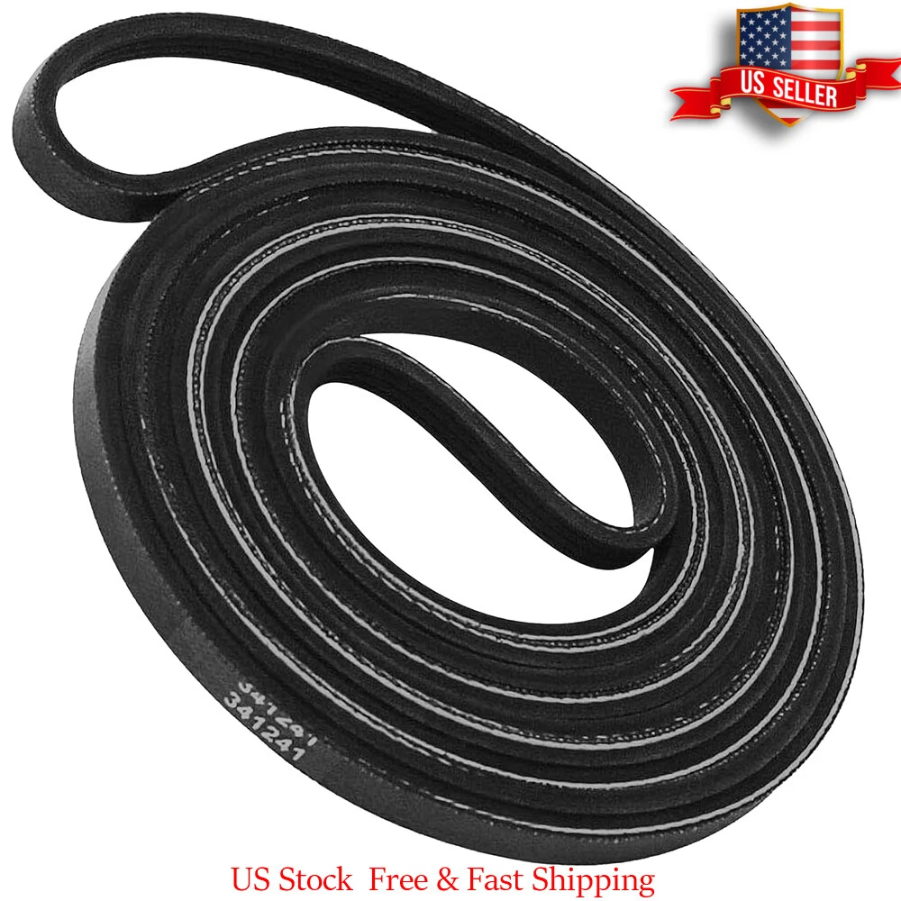 341241 New! Dryer Belt Fits Whirlpool Kenmore Roper Maytag Estate 92" 4 Rib