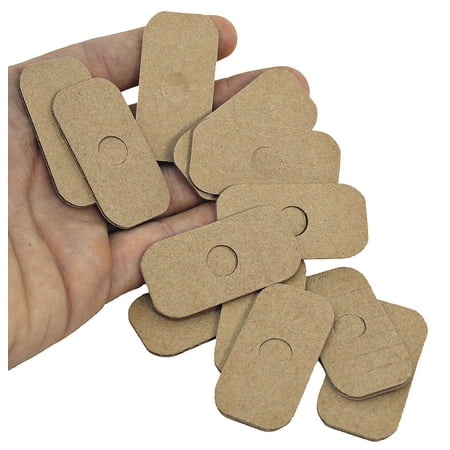 3416 pk12 2 Inch Cardboard Punch Foot Talon Craft Part Bird Toy