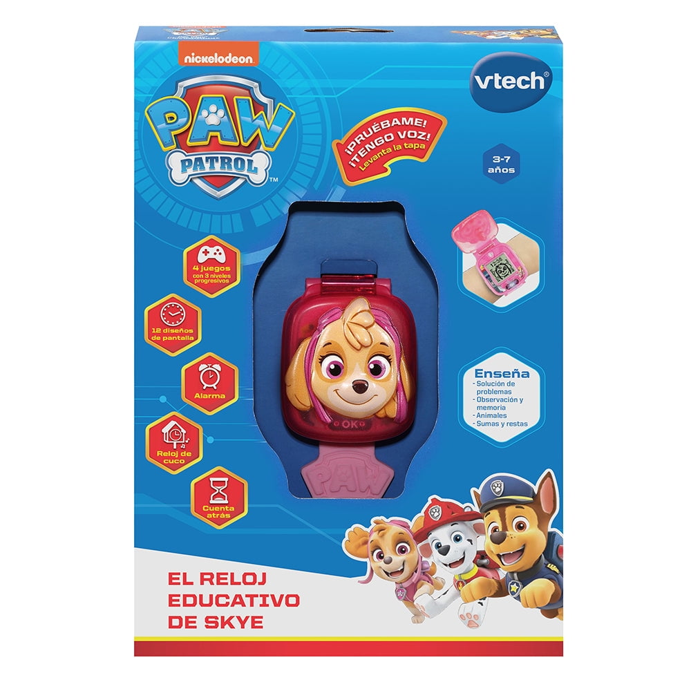 ヴイテック VTech PAW Patrol Skye to The Rescue Small : VTech PAW Patrol Learning Pup Watch, Skye : Toys \u0026 Games