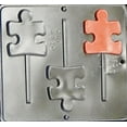 thumbnail image 1 of 3420 Autism Symbol Puzzle Piece Lollipop Chocolate Candy Mold, 1 of 1
