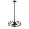 thumbnail image 1 of 3425-RBZ-Millennium Lighting-5 Light Pendant-47 Inches Tall and 18 Inches Wide-Rubbed Bronze Finish, 1 of 2