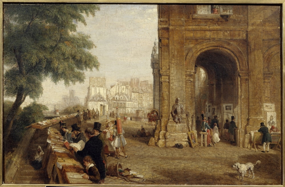 3429 William Parrott (1813-1869) English School Canvas Art - (24 x 18)