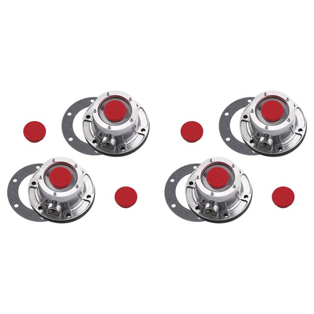 3434024 Trailer Hub Caps for Stemco,Aluminum Hub Cap for Trailer Axle