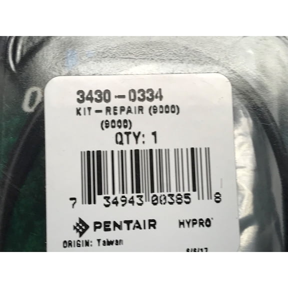 3430-0334 Hypro Seal Kit For 9000 Series Pump