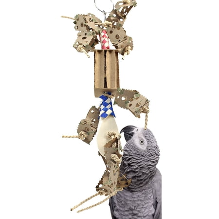 3434 Cardboard Spoon Shred Bird Toy