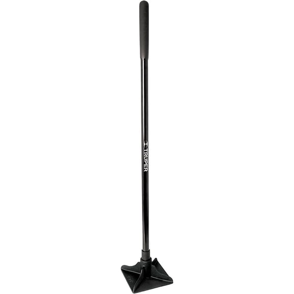 34387 8-Inch X 8-Inch Tamper, Long Steel Handle, 48-Inch