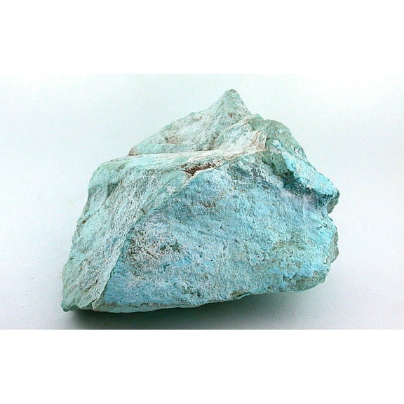344 Gram 12.1 Ounce Turquoise In Quartz Globe Arizona Old Stock Cab Rough ES2102