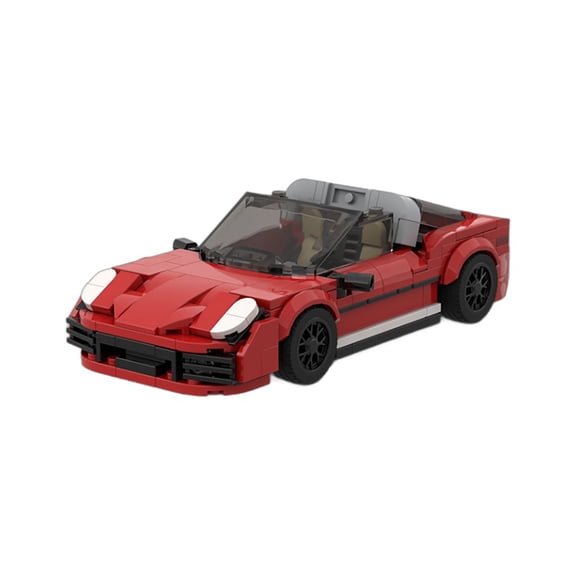 346 PCS MOC Porsche 911 Targa Convertible Speed Series Building Blocks Set, Creative Bricks Toy for Library Makerspaces & Back-to-School Rewards