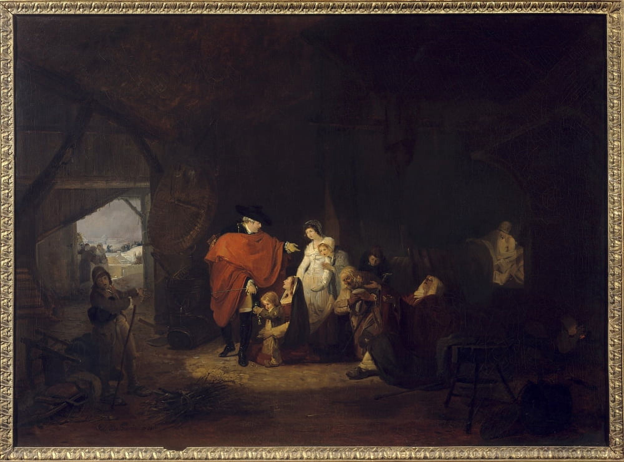 3471 Louis Philibert Debucourt (1755-1832) French School Canvas Art - (36 x 24)